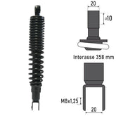 Ammortizzatore Posteriore YAMAHA VP X-CITY 250cc